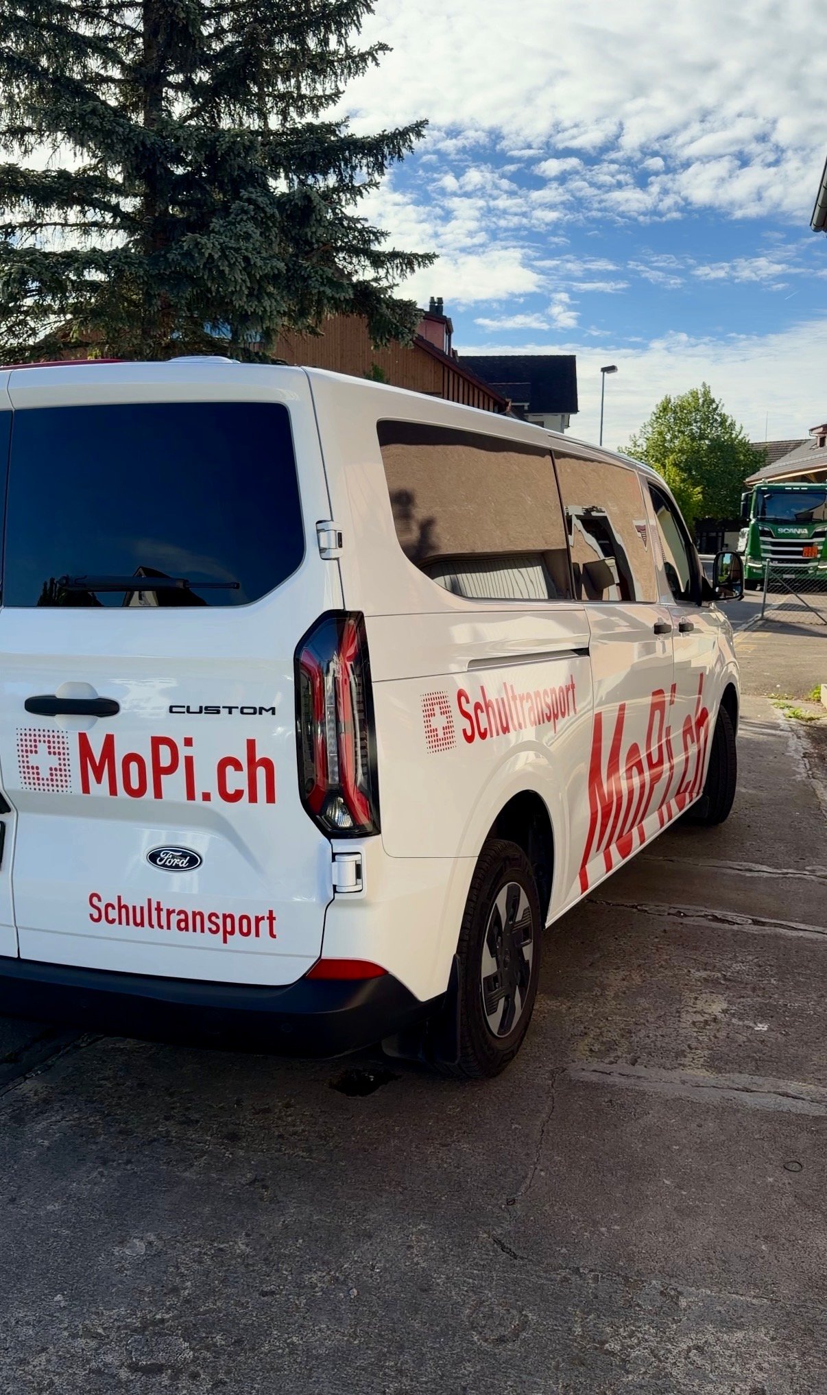 Fahrzeugbeschriftung - Van